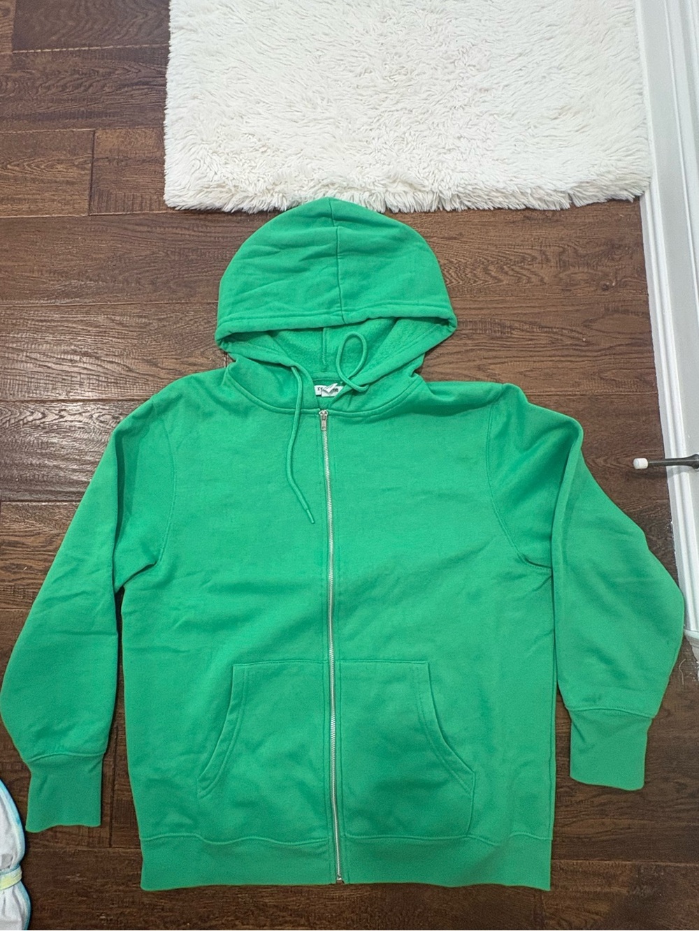 refuge Bright Green Pullover Hoodie